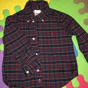 Ralph Lauren Long Sleeve Button Down Toddler